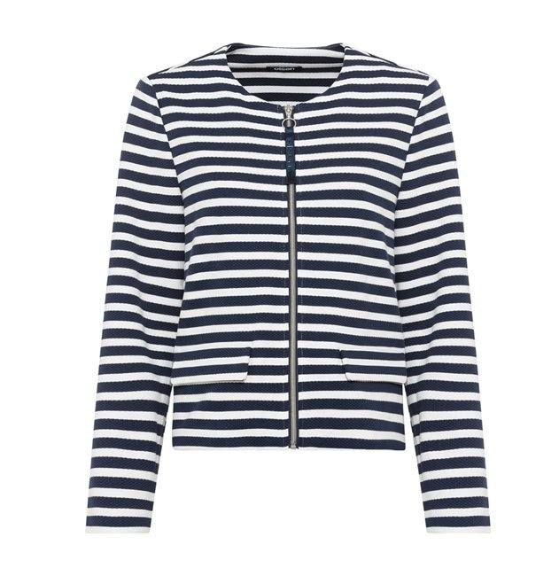 Back In Bloom Print Cardigan - Ink Blue