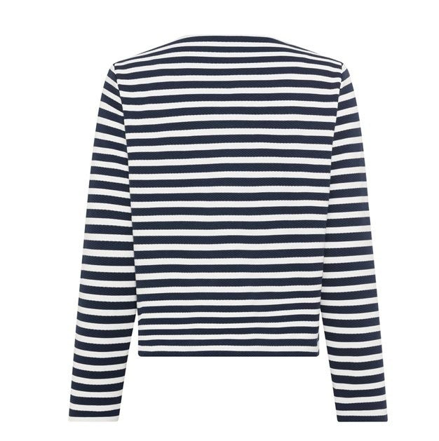 Back In Bloom Print Cardigan - Ink Blue