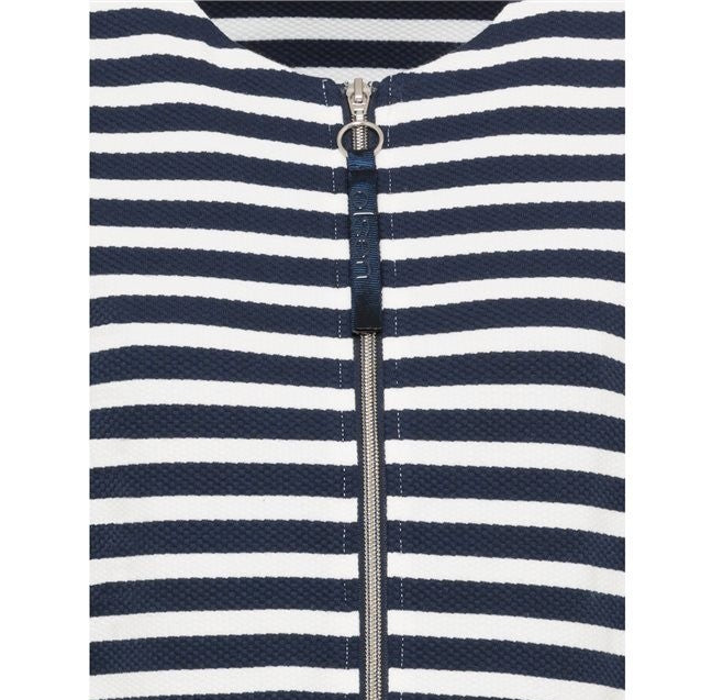 Back In Bloom Print Cardigan - Ink Blue