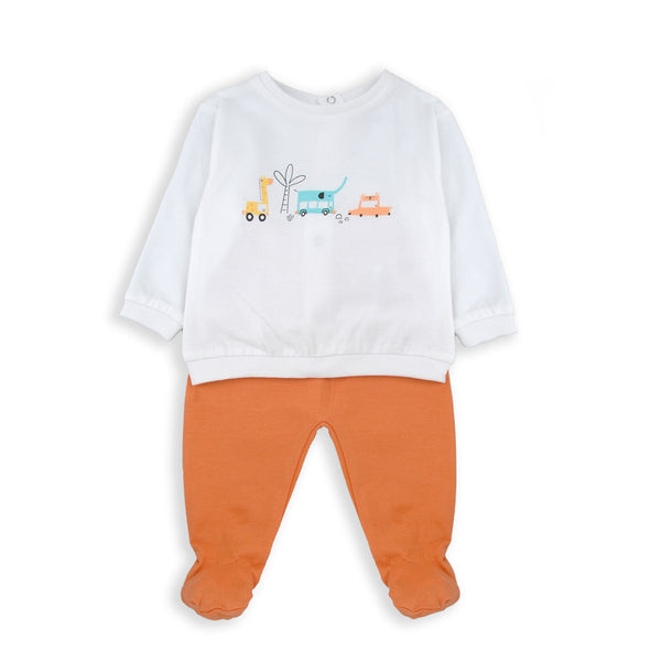 2 Piece Set - Orange