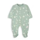 Long Sleeve Romper - Green Ocean