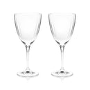 Ripple Crystal Wine Glasses Set of 2