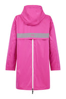Mid Length Rainjacket - Fuschia