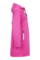 Mid Length Rainjacket - Fuschia