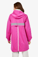 Mid Length Rainjacket - Fuschia