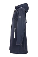 Mid Length Rainjacket - Navy