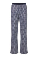 Tia Wide Leg Trousers - Navy