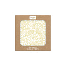 Gold Motif Set of 6 Coasters