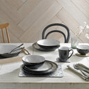 Elements Black 12 Piece Tableware Set