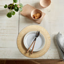 Natural Round Set of 4 Placemats