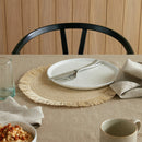Natural Round Set of 4 Placemats