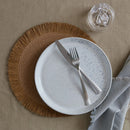 Tan Natural Round Set of 4 Placemats