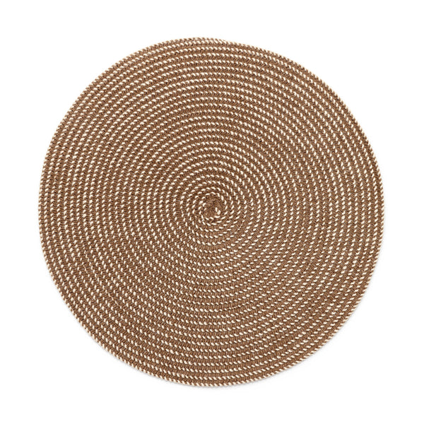 Brown Cotton Set of 4 Placemats
