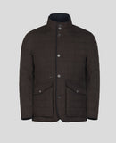 Glenveigh Quilted Jacket - Chocolate Brown