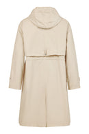 Parka Style Coat - Sand