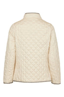 Reversible Short Padded Jacket - Sand/navy