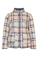 Reversible Short Padded Jacket - Navy/navy