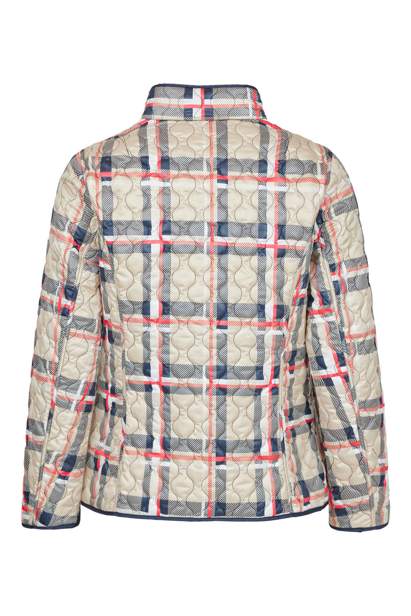 Reversible Short Padded Jacket - Navy/navy