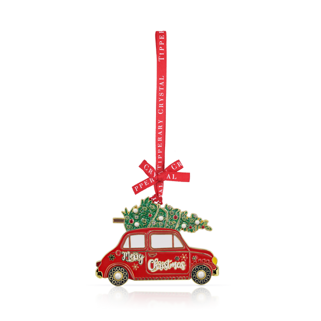Sparkle Car with Tree Decoration