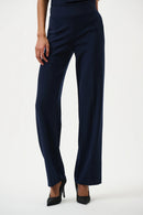 Classic Wide-Leg Trouser - Midnight Blue