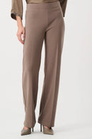 Classic Wide Leg Trouser - Mink