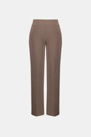 Classic Wide Leg Trouser - Mink