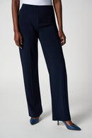 Classic Wide-Leg Trouser - Midnight Blue