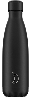500ml Water Bottle Monochrome - All Black