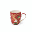 Christmas Robin Set of 4 Mugs