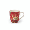 Christmas Robin Set of 4 Mugs