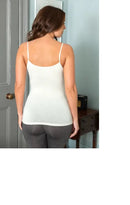 Second Skin Thermal Cami Top - Ivory