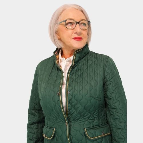 Reversible Jacket - Dark Olive/light Taupe