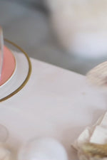 Snow Leopard Tea Plate