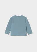 Long Sleeve Tiger T-Shirt - Arctic Blue