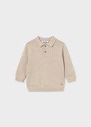 Polo Sweater - Oat