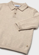 Polo Sweater - Oat