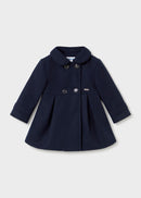 Woolen Coat - Navy