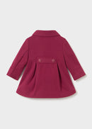 Woolen Coat - Raspberry