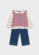 Jumper & Trouser Set - Violet