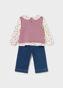 Jumper & Trouser Set - Violet