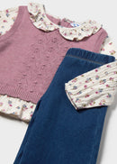 Jumper & Trouser Set - Violet