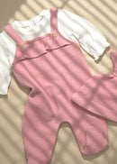 Jacquard Romper - Cipria