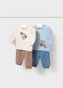 Knit Set - Sky Blue