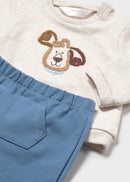 Knit Set - Sky Blue