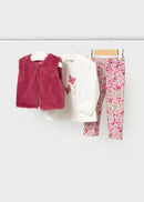 2 Piece Leggings Set - Petal