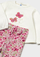 2 Piece Leggings Set - Petal