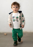 3 Piece Printed Tracksuit - Acacia