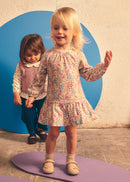 Printed Dress - Mauve