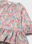 Printed Dress - Mauve