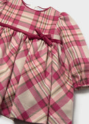Plaid Dress - Raspberry